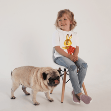 Lataa kuva Galleria-katseluun, Bunny on a Scooter T-Shirt - ALCUCLA