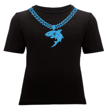 Cargar imagen en el visor de la galería, Blue Shark Chain T-Shirt - ALCUCLA