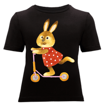 Lataa kuva Galleria-katseluun, Bunny on a Scooter T-Shirt - ALCUCLA