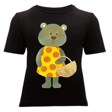Lataa kuva Galleria-katseluun, Baby Bear and a Basket T-Shirt - ALCUCLA