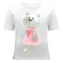 Load image into Gallery viewer, Baby Bear in a Pink Dress T-Shirt - ALCUCLA
