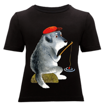 Cargar imagen en el visor de la galería, Fishing Dog T-Shirt - ALCUCLA