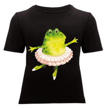 Cargar imagen en el visor de la galería, Ballerina Frog T-Shirt - ALCUCLA
