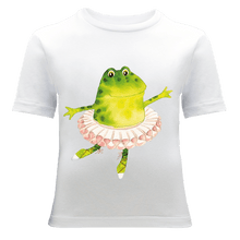 Cargar imagen en el visor de la galería, Ballerina Frog T-Shirt - ALCUCLA