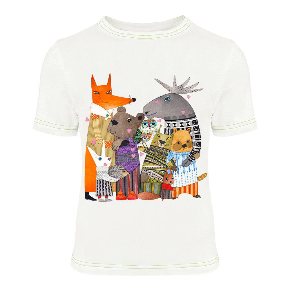 Forest Family T shirt ALCUCLA