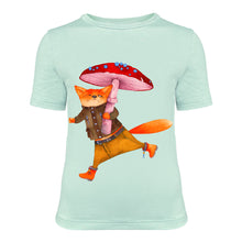 Load image into Gallery viewer, Fox and The Mushroom T-shirt
