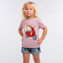 Cargar imagen en el visor de la galería, Mouse Mia and the Motorcycle T-shirt - ALCUCLA