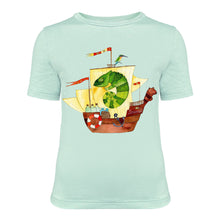 Cargar imagen en el visor de la galería, Sally the Ship T-shirt - ALCUCLA