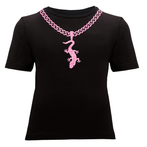 Pink Gecko Chain T-Shirt - ALCUCLA