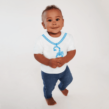 Cargar imagen en el visor de la galería, Blue Scorpion Chain T-Shirt - ALCUCLA