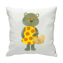 Lataa kuva Galleria-katseluun, Pillowcase Baby Bear and a Basket - ALCUCLA