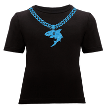 Load image into Gallery viewer, Blue Shark Chain T-Shirt - ALCUCLA
