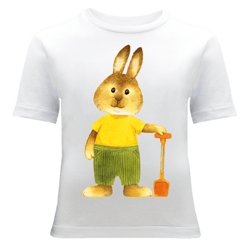 Brown Bunny Boy T-Shirt - ALCUCLA