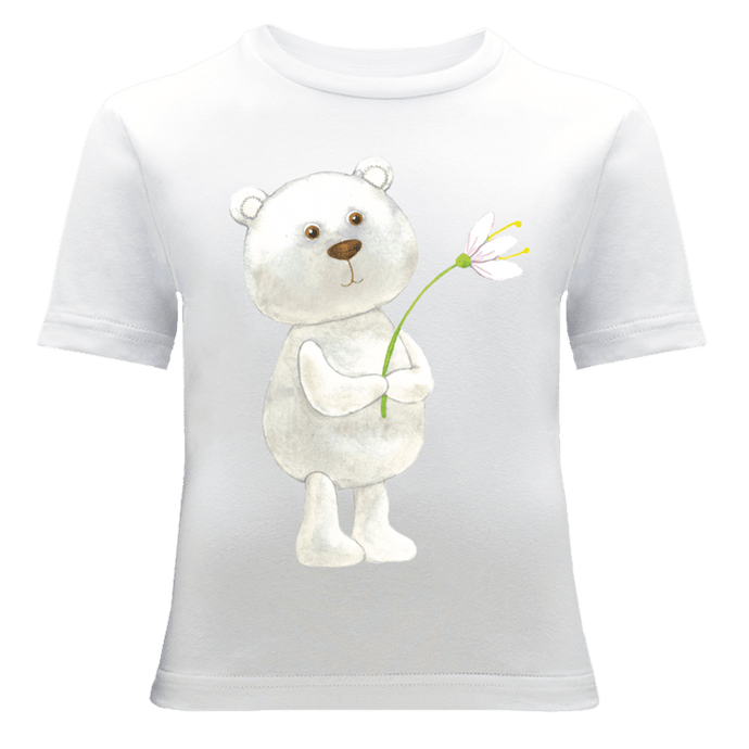 Baby Bear and a Flower T-Shirt - ALCUCLA