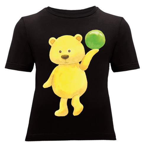 Baby Bear and a Green Ball T-Shirt - ALCUCLA