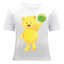 Cargar imagen en el visor de la galería, Baby Bear and a Green Ball T-Shirt - ALCUCLA
