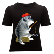 Load image into Gallery viewer, Fishing Dog T-Shirt - ALCUCLA
