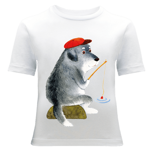 Fishing Dog T-Shirt - ALCUCLA