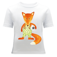Cargar imagen en el visor de la galería, Fox with a Football T-Shirt - ALCUCLA
