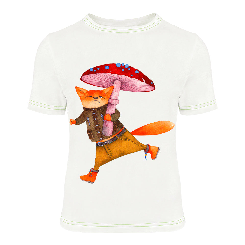 Fox and The Mushroom T-shirt