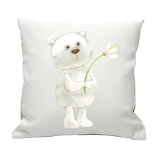 Lataa kuva Galleria-katseluun, Pillowcase Baby Bear and a Flower - ALCUCLA
