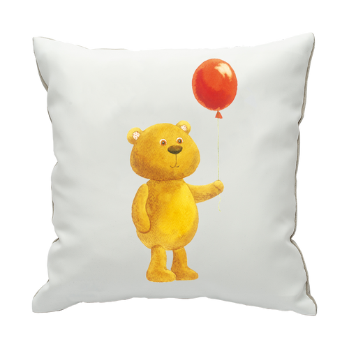 Pillowcase Baby Bear and a Ballon - ALCUCLA