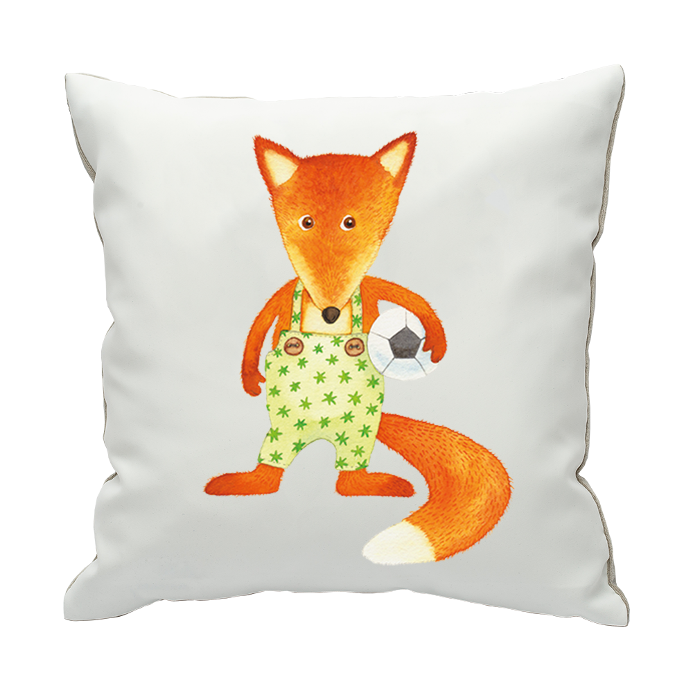 Pillowcase Fox with a Football - ALCUCLA